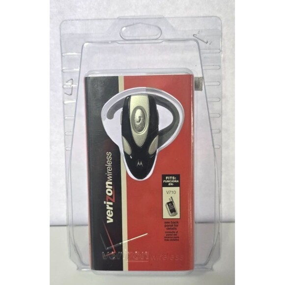 Fits Motorola V710 & E815 Phone, Verizon Wireless Bluetooth Over The Ear Headset - Picture 1 of 5
